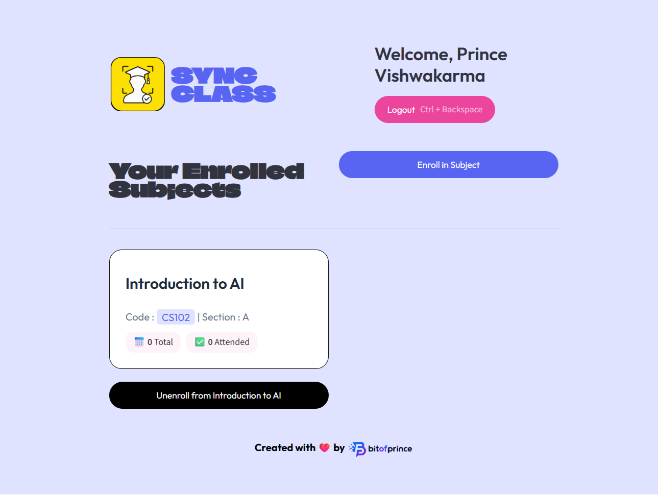 Student Dashboard